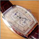 FRANCK MULLER Montre Cintree Curvex Havana Master Banker